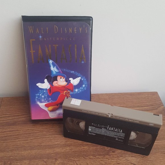 Disney VHS 2/$10 or 6/$20 Fantasia (black case) - Picture 3 of 3